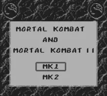 Image n° 4 - screenshots  : Mortal Kombat I & II